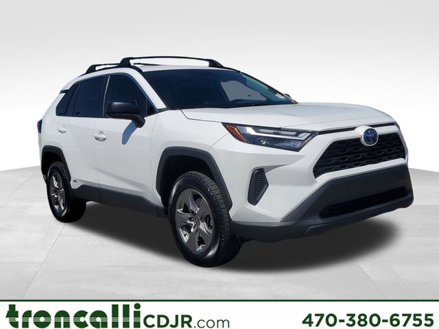 Ice 2024 Toyota RAV4 Hybrid LE AWD SUV / Crossover All-Wheel Drive Continuously Variable Transmission