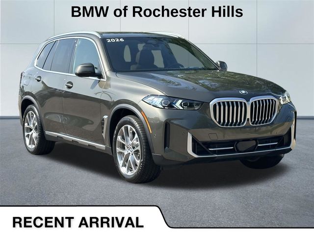 Manhattan Green Metallic 2026 BMW X5 SUV / Crossover All-Wheel Drive 8-Speed Automatic