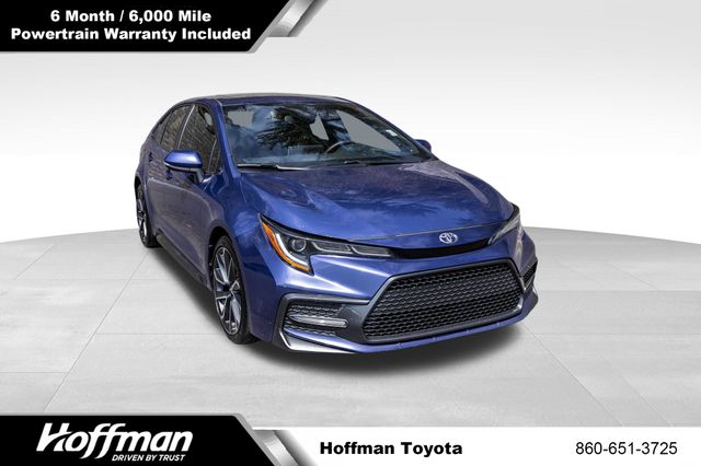 Blue Crush Metallic 2020 Toyota Corolla XSE FWD Sedan Front-Wheel Drive Continuously Variable Transmission