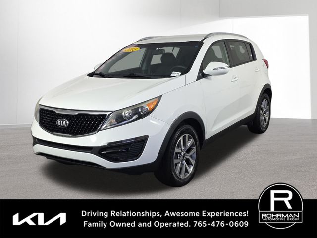 Clear White 2015 Kia Sportage LX SUV / Crossover Front-Wheel Drive 6-Speed Automatic
