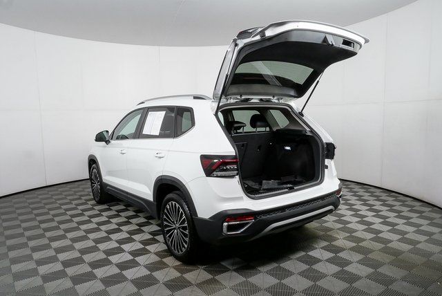 used 2025 Volkswagen Taos car, priced at $24,647