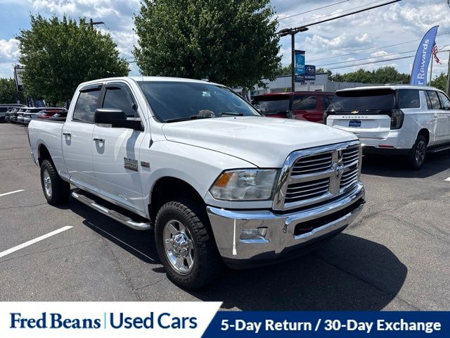 Bright White Clearcoat 2013 RAM 2500 Pickup Truck Four-Wheel Drive 6-Speed Automatic