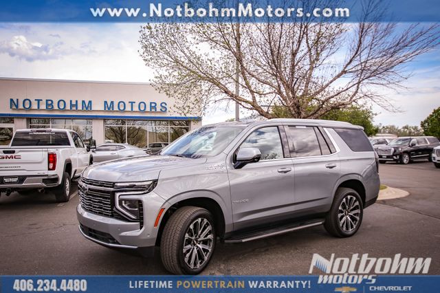 Sterling Gray Metallic 2025 Chevrolet Tahoe SUV / Crossover Four-Wheel Drive 