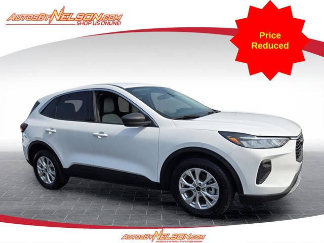 Oxford White 2023 Ford Escape Hybrid SUV / Crossover Front-Wheel Drive Continuously Variable Transmission
