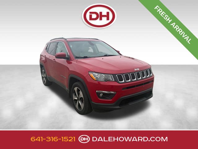Redline Pearlcoat 2017 Jeep Compass Latitude 4WD SUV / Crossover Four-Wheel Drive 9-Speed Automatic