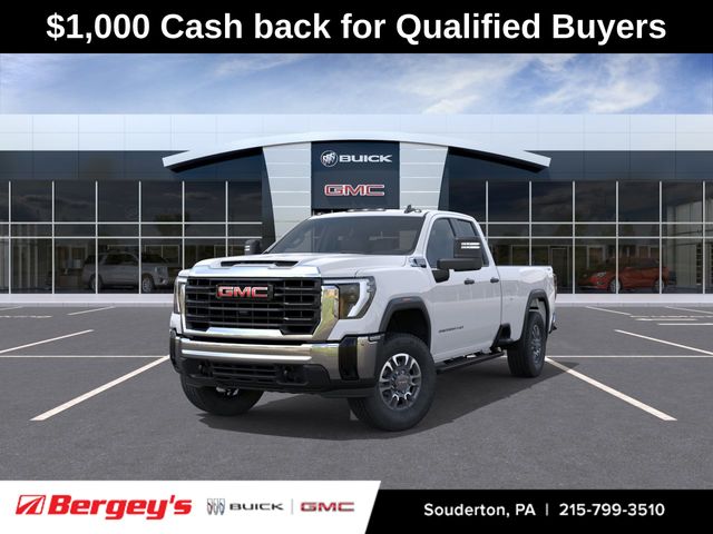 Summit White 2026 GMC Sierra 3500HD Pickup Truck Four-Wheel Drive Automatic