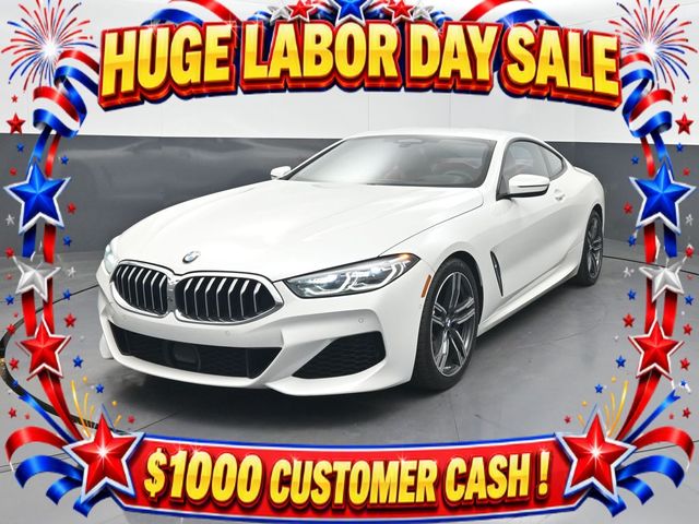 Mineral White Metallic 2020 BMW 8 Series Coupe Rear-Wheel Drive 8-Speed Automatic