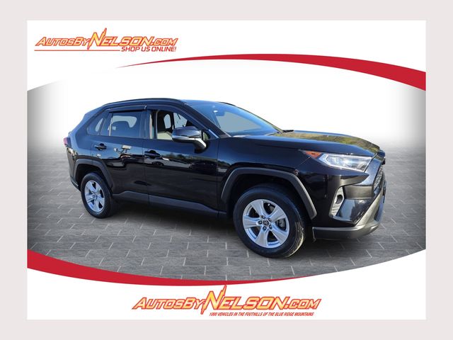 Midnight Black Metallic 2021 Toyota RAV4 XLE FWD SUV / Crossover Front-Wheel Drive 8-Speed Automatic