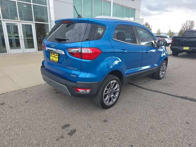 2020 Ford EcoSport Titanium - Blue Candy exterior view 5
