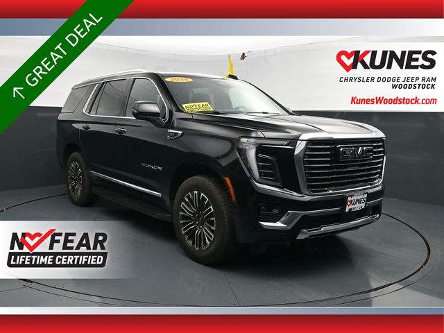 Onyx Black 2025 GMC Yukon SUV / Crossover Four-Wheel Drive