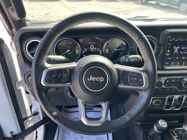 2023 Jeep Wrangler Sahara 4xe - Bright White Clearcoat exterior view 19