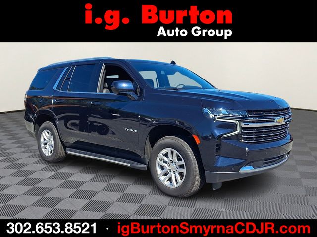 Midnight Blue Metallic 2024 Chevrolet Tahoe SUV / Crossover Four-Wheel Drive 