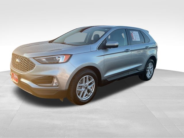 Iconic Silver Metallic 2023 Ford Edge SEL AWD SUV / Crossover All-Wheel Drive 8-Speed Automatic