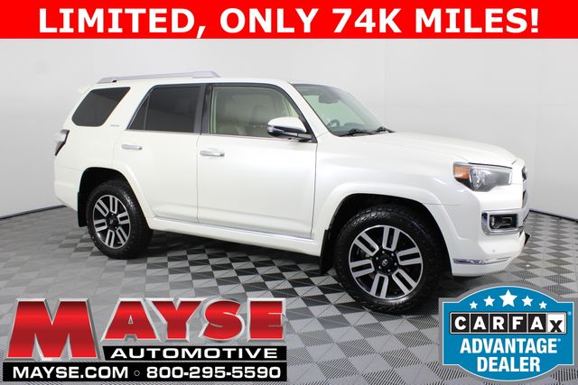 White (Blizzard Pearl) 2021 Toyota 4Runner Limited 4WD SUV / Crossover All-Wheel Drive 5-Speed Automatic Overdrive