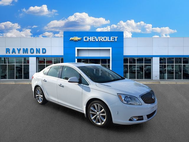 Summit White 2013 Buick Verano Sedan Front-Wheel Drive 6-Speed Automatic Overdrive