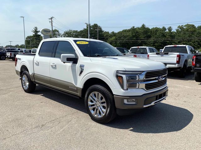 Star White Metallic Tri-Coat 2025 Ford F-150 Pickup Truck Four-Wheel Drive Automatic