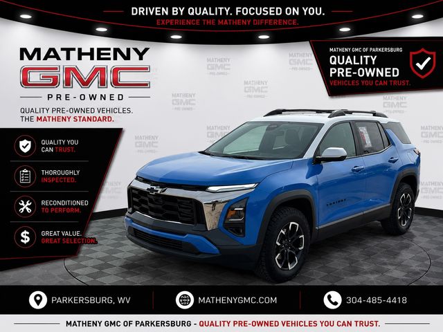 Reef Blue Metallic 2025 Chevrolet Equinox SUV / Crossover Four-Wheel Drive 8-Speed Automatic