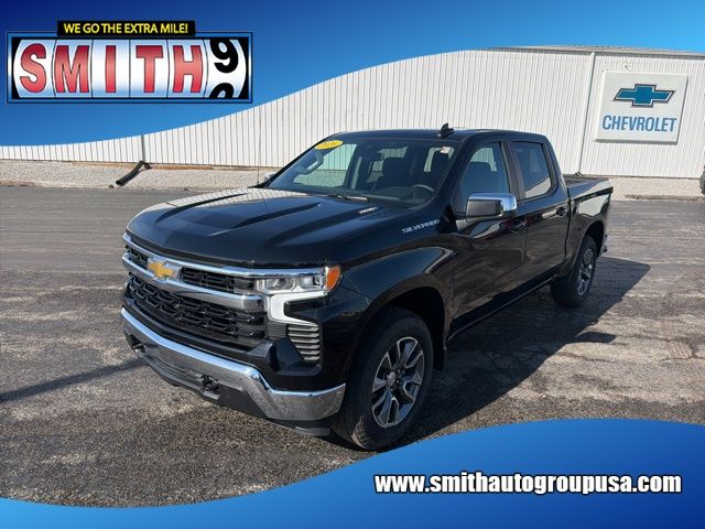 Black 2026 Chevrolet Silverado 1500 Pickup Truck Four-Wheel Drive 8-Speed Automatic