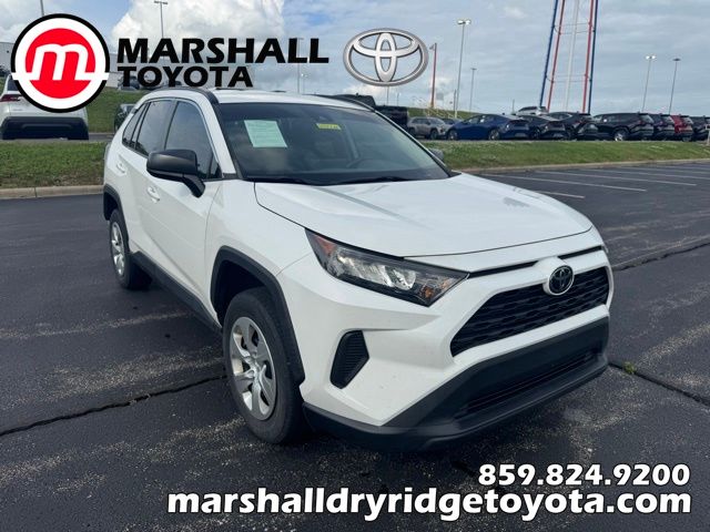 Super White 2020 Toyota RAV4 LE AWD SUV / Crossover All-Wheel Drive 8-Speed Automatic