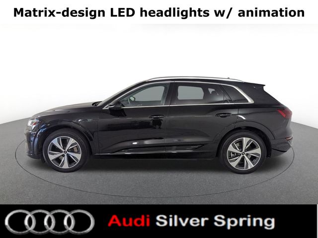 used 2024 Audi Q8 e-tron car, priced at $43,281