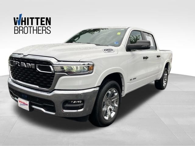 Bright White Clearcoat 2025 RAM 1500 Pickup Truck Four-Wheel Drive 8-Speed Automatic
