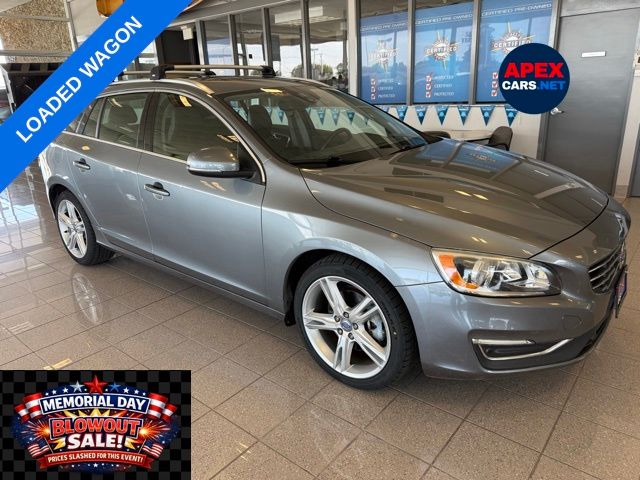 Gray Metallic 2016 Volvo V60 T5 Premier Wagon Front-Wheel Drive Automatic