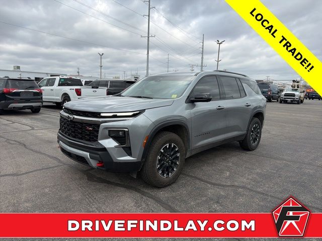 Sterling Gray Metallic 2025 Chevrolet Traverse Z71 AWD SUV / Crossover Four-Wheel Drive 8-Speed Automatic