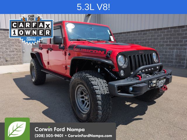Firecracker Red Clearcoat 2018 Jeep Wrangler SUV / Crossover Four-Wheel Drive 5-Speed Automatic