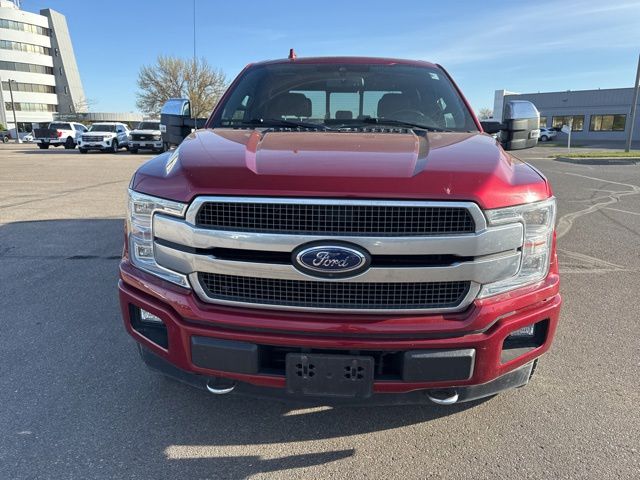 2018 Ruby Red Ford F-150 Platinum 4X4 Truck
