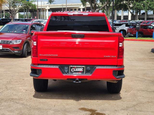 2022 Chevrolet Silverado 1500 Custom Red at Gullo Toyota