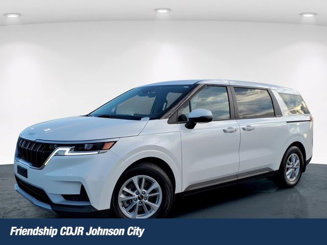 Snow White Pearl 2024 Kia Carnival Minivan Front-Wheel Drive 8-Speed Automatic
