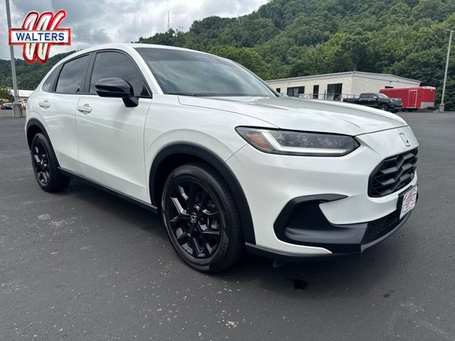 Platinum White Pearl 2025 Honda HR-V SUV / Crossover All-Wheel Drive Continuously Variable Transmission
