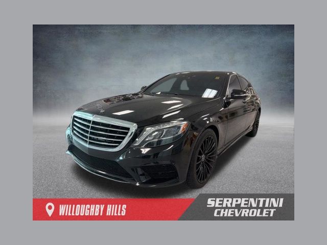 Obsidian Black Metallic 2017 Mercedes-Benz S-Class S 550 Sedan 4MATIC Sedan All-Wheel Drive 9-Speed Automatic