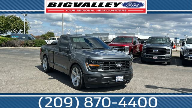 Gray Metallic 2025 Ford F-150 XL Regular Cab 4WD Pickup Truck Four-Wheel Drive Automatic