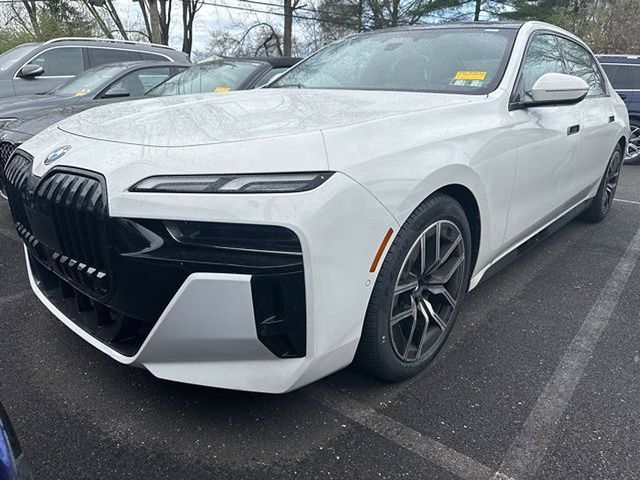 Alpine White 2024 BMW 7 Series 740i xDrive AWD Sedan All-Wheel Drive 8-Speed Automatic