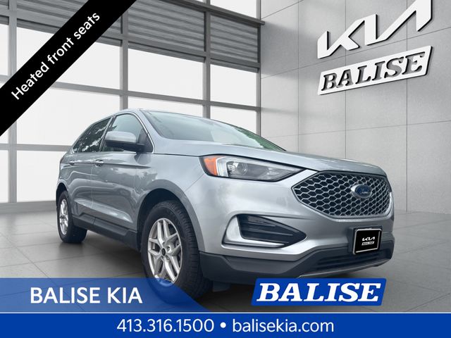 Silver Metallic 2024 Ford Edge SUV / Crossover All-Wheel Drive 8-Speed Automatic