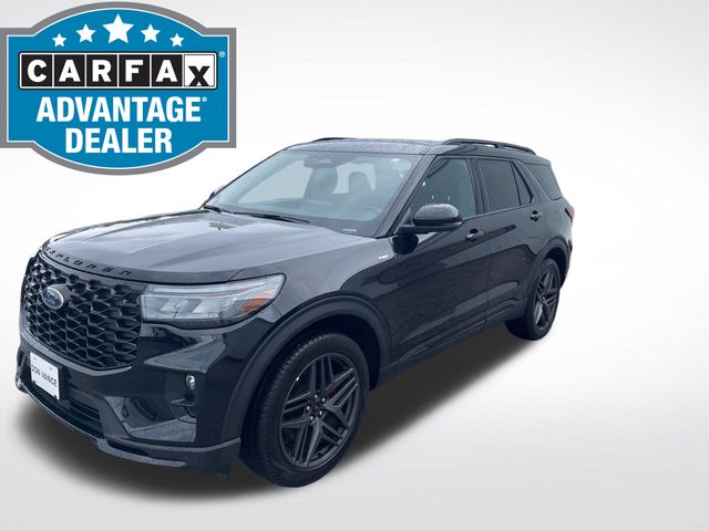 Black Metallic 2025 Ford Explorer SUV / Crossover All-Wheel Drive Automatic