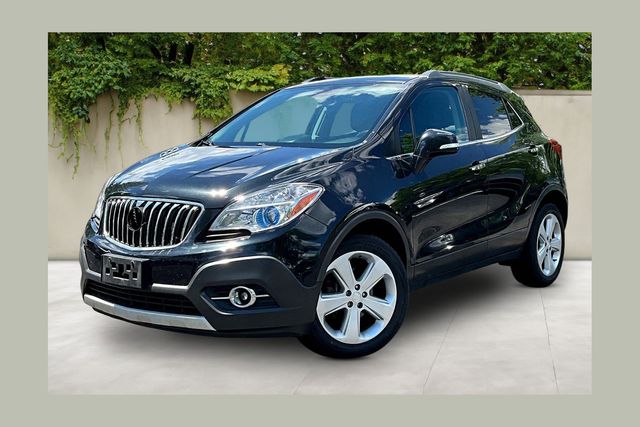 Carbon Black Metallic 2015 Buick Encore Leather FWD SUV / Crossover Front-Wheel Drive 6-Speed Automatic Overdrive