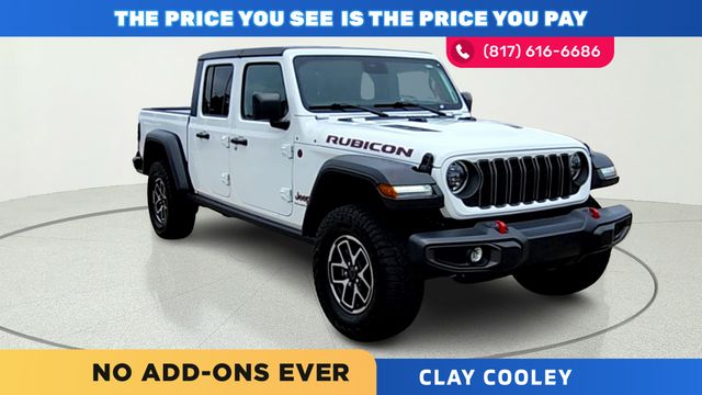 Bright White Clearcoat 2025 Jeep Gladiator Pickup Truck Four-Wheel Drive 8-Speed Automatic