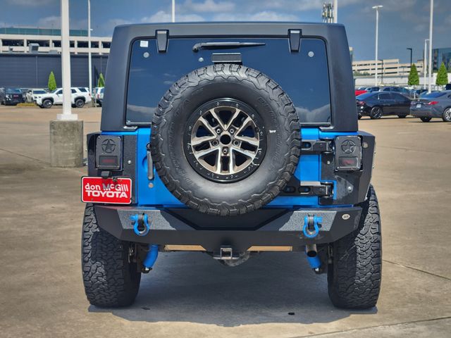 2016 Jeep Wrangler Unlimited Rubicon Blue at Joe Myers Mazda Kia