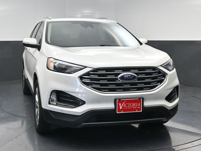 2022 Ford Edge Titanium White at Legacy Ford