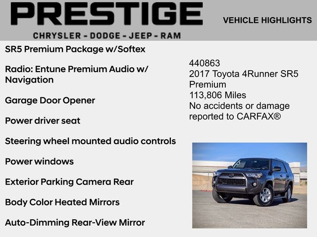 2017 Toyota 4Runner SR5 Premium 2