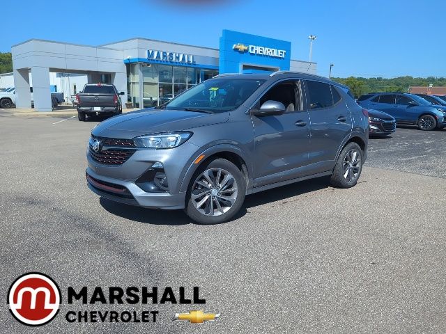 Satin Steel Gray Metallic 2022 Buick Encore GX SUV / Crossover Front-Wheel Drive Continuously Variable Transmission