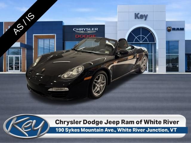 Black 2009 Porsche Boxster Convertible Rear-Wheel Drive