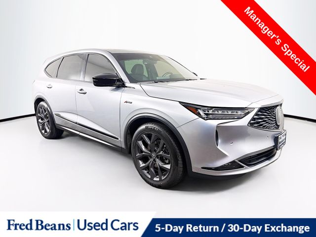 Lunar Silver Metallic 2024 Acura MDX SUV / Crossover All-Wheel Drive Automatic