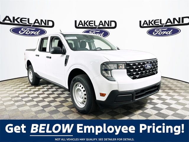 White 2026 Ford Maverick XL SuperCrew FWD Pickup Truck Front-Wheel Drive 8-Speed Automatic