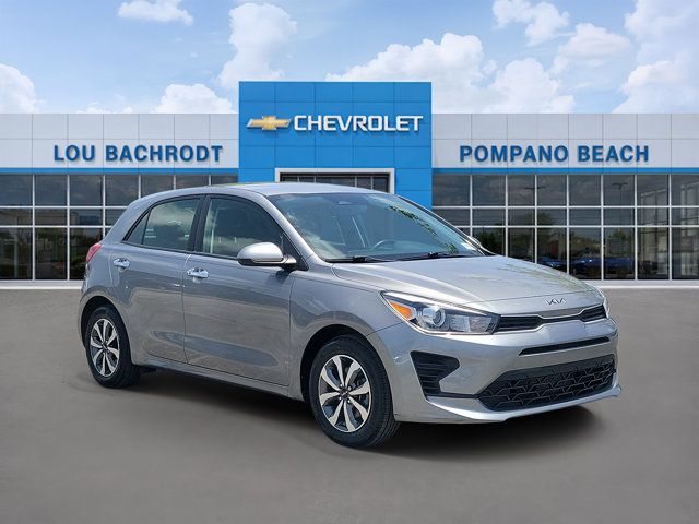 Steel Gray 2022 Kia Rio5 Wagon Front-Wheel Drive Continuously Variable Transmission