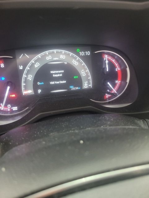 Red (Ruby Flare Pearl) 2025 Toyota RAV4 SUV / Crossover Front-Wheel Drive 8-Speed Automatic