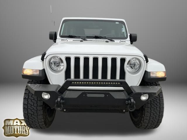 Used 2021 Jeep Wrangler Unlimited Sahara with VIN 1C4HJXEN9MW634701 for sale in Kansas City