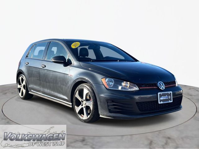 Steel Gray Metallic 2015 Volkswagen Golf GTI 2.0T SE 4-Door FWD Hatchback Front-Wheel Drive 6-Speed Dual Clutch